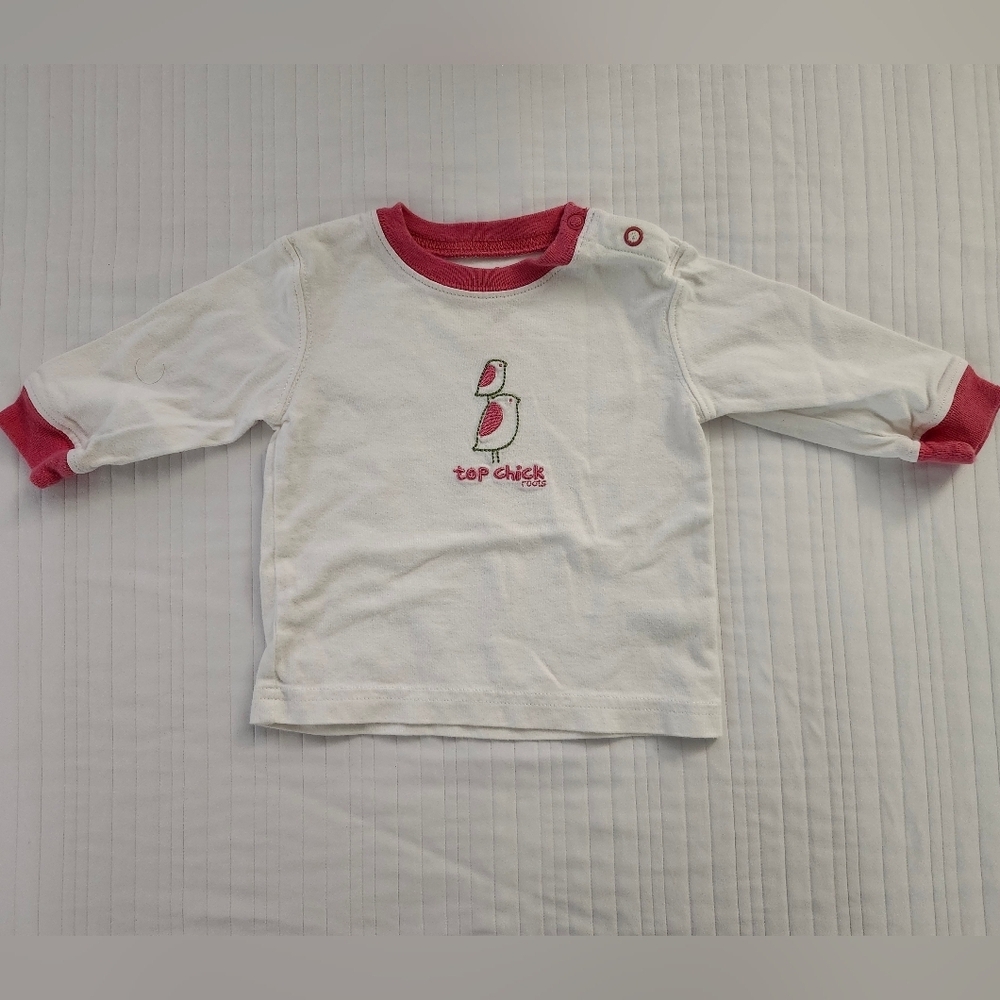Roots White and Pink Kids Shirt